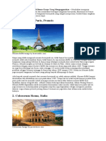 Definisi dan Contoh Landmark Dunia | PDF