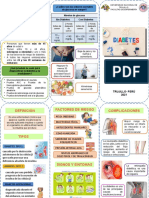 Diabetes TRÍPTICO