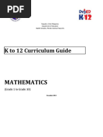 K-12 Mathematics Curriculum Guide (Complete) | PDF | Teaching ...