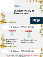 Psychosocial Theory of Development