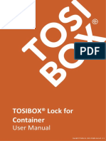 TOSIBOX® Lock For Container: User Manual