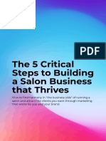 The Salon Business 5 Step Guide