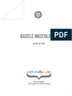 Bazele muzeologiei - suport de curs -updatePrint
