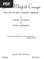 Download Autobiography of Mrs Louise Carnegie by harvardsquarelibrary SN55155668 doc pdf