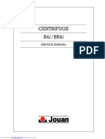Centrifuge B4i / BR4i: Service Manual