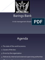 Barings Bank: A Risk Management Disaster