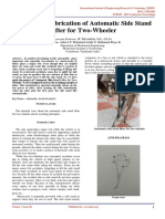 Design and Fabrication of Automatic Side Stand Lifter For Two Wheeler IJERTCONV7IS06036