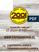 Tradición familiar del Café 2001 desde 1978