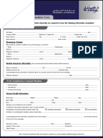 Confidential Medical Examination Form