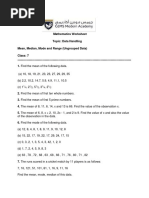 Data Handling - WS7