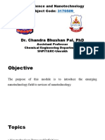 Dr. Chandra Bhushan Pal, PHD: Nanoscience and Nanotechnology Subject Code