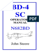 Bede BD-4 SC Aircraft Pilot Operating Handbook