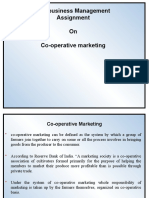 Agribusiness Management Assignment On Co-Operative Marketing