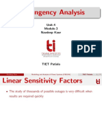 Contingency Analysis: Unit-4 Module-3 Navdeep Kaur