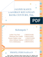 Analisis Kasus Laporan Keuangan Bank Century, Tbk.