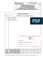 Memoria de Calculo Fundacion y Estructura Torre y Poste de Iluminacion