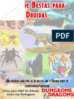 D&D 5E - Guia de Bestas para Druidas