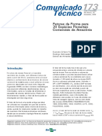 Fatores de Forma para 20 Espécies Florestais da Amazônia