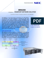 Packet Transport Network Solution: MN 5000 Series