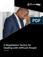 5 Negotiation Tactics For Dealing With Difficult People