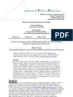 Cuatro Concepciones To Reforma Educativa Argentina Terigi