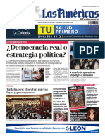 Portada de Diario Las Américas Edición semanal 7 de enero