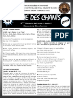 N°3-Fiche Des Chants-Francois Coll