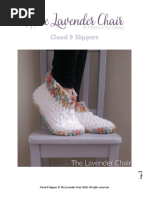 Cloud 9 Slippers: Cloud 9 Slippers © The Lavender Chair 2020. All Rights Reserved