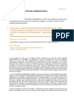 Recensión al libro de FERNÁNDEZ FERRARONS, M. (2020). Mejora Regulatoria