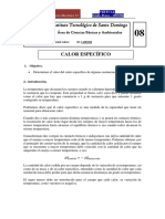 CBF211L Pract 08 (Calor Específico)