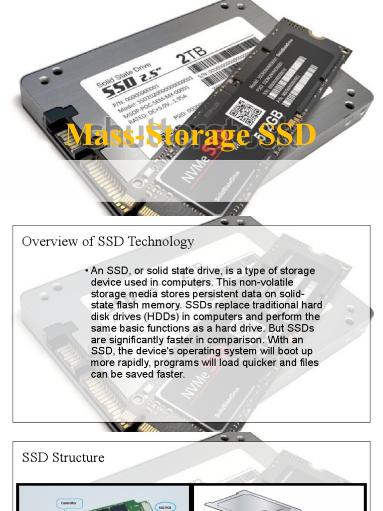 SSD Storage | PDF | Solid State Drive | Computer Data Storage