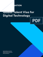 Global Talent Visa For Digital Technology: Technation - Io/Visa #Wearetechnation @technation