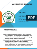 Budaya Dalam Pelayanan Kesehatan