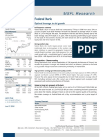 MSFL - Federal Bank - Initiating Coverage - June 17 2010