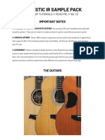Acoustic IR Sample Pack v1 - 0