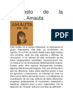 Manifiesto de la revista Amauta