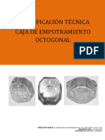 Especificaciones Técnicas Caja Octogonal 2018 Arviil