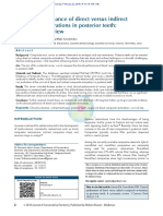 6. Clinical Performance of Direct Versus Indirect