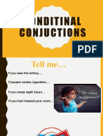Conditinal Conjuctions