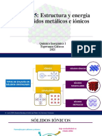 Estructura de Sólidos Metálicos e Iónicos (3) NC231121