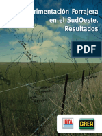 Resultados Experimentacion Forrajeras en El SudOeste