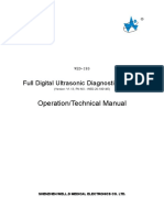 Operation/Technical Manual: Full Digital Ultrasonic Diagnostic System