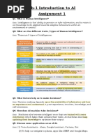 AI NOTES Class 10 term 1