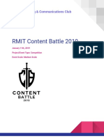 MarCom Content Battle Event Proposal