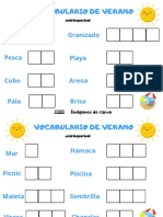 Sílabas Verano