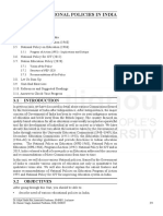 Unit 3 Educational Policies in India