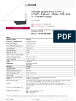 Altivar 312 Variable Frequency Drives VFD - ATV312HU22M2