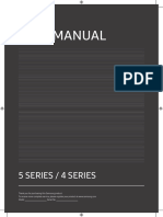 User Manual: 5 Series / 4 Series