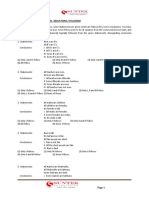 I. Logical Deductions / Syllogism Directions: in Each Question Below, Some Statements Are Given Which Are Followed by Some Conclusions. You Have