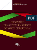 Dicionário de Artistas do Norte de Portugal biografias